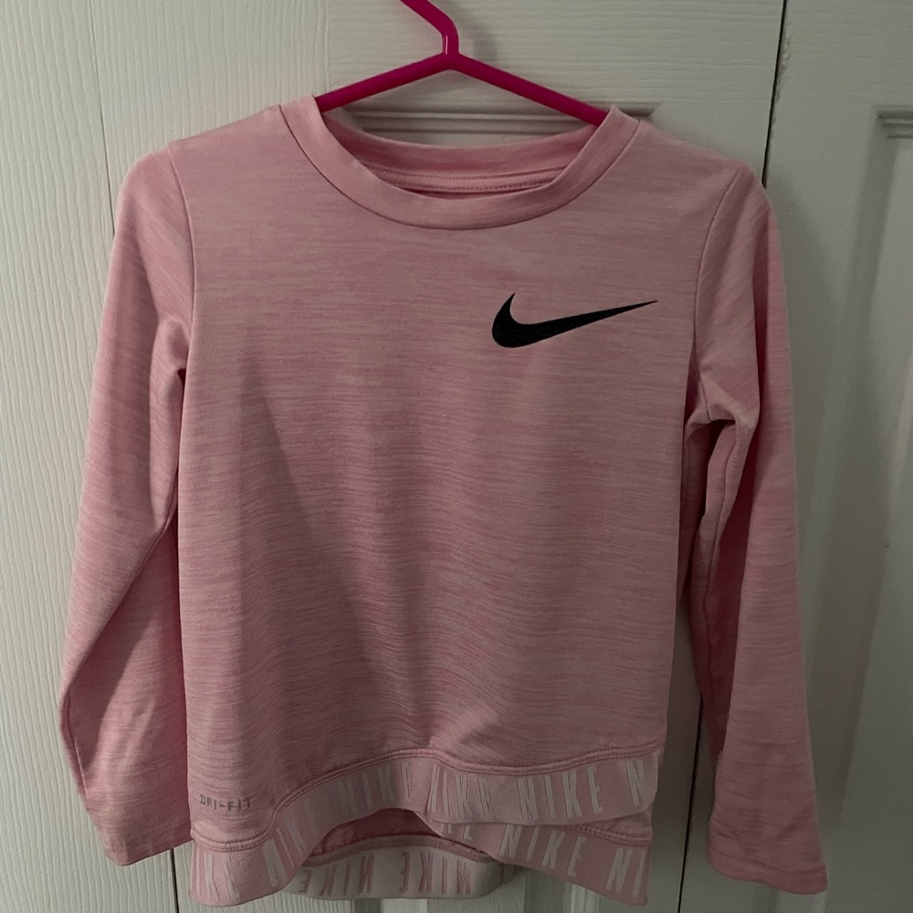 Nike Toddler Girls 2 piece set, 3T pink & black